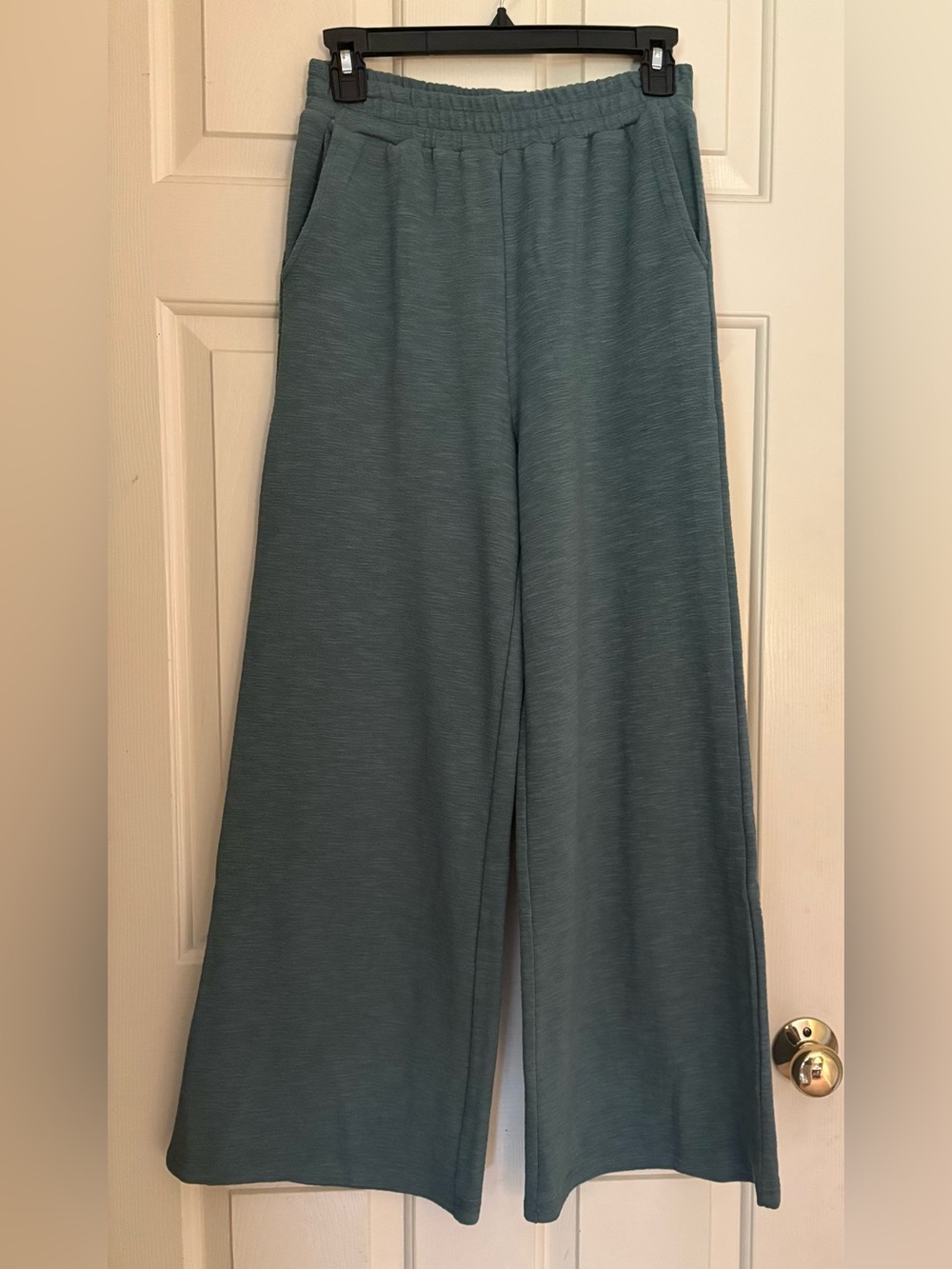 NWOT Zenana Wide-Leg Light Green Pants, Size Small